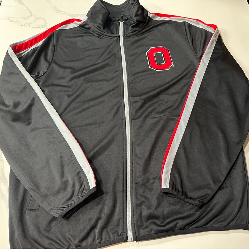 Ohio State Buckeyes Men’s Full Zip Track Jacket Retails For $75